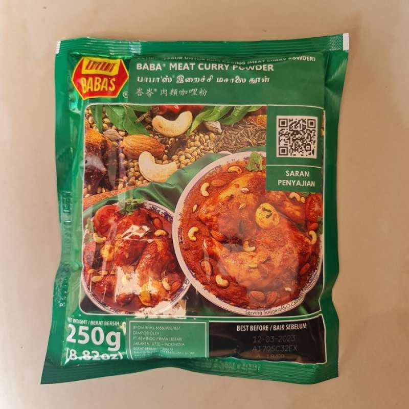 

BUMBU BABAS KARE ASLI 250G EXP 11/9/2025