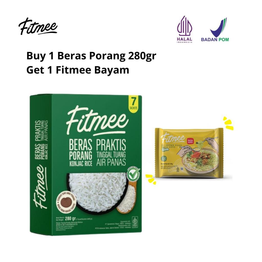 

Bundling Spesial! Buy 1 FitMee Beras Porang 280g, Get 1 FitMee Bayam Soto