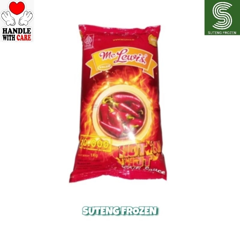 

Mc Lewis Saus Sambal Pouch Hot & Hot 1 kg