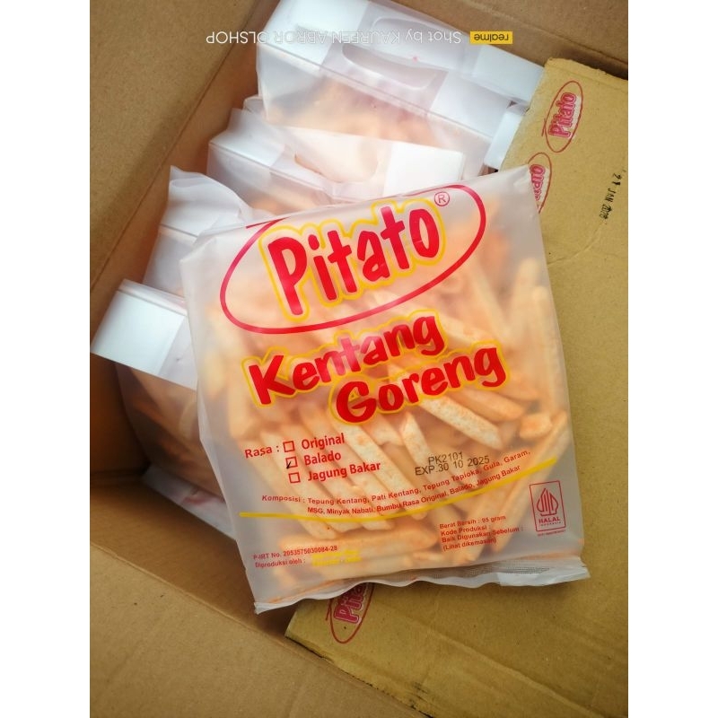 

Pitato Kentang Goreng 95gr Murah