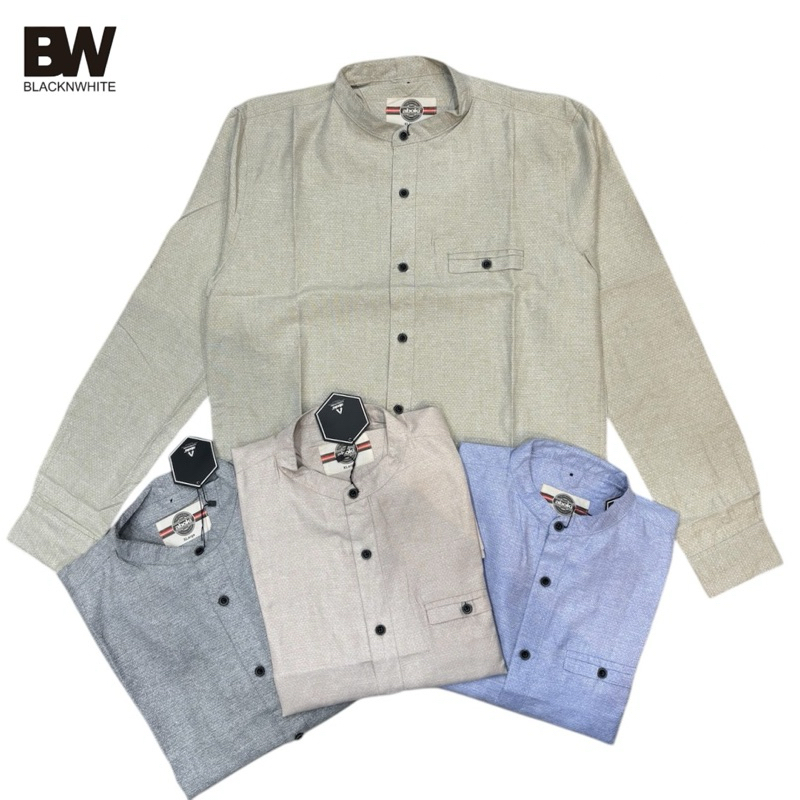 ABOKI ORIGINAL - Kemeja Koko Aboki Katun Premium Lengan Panjang