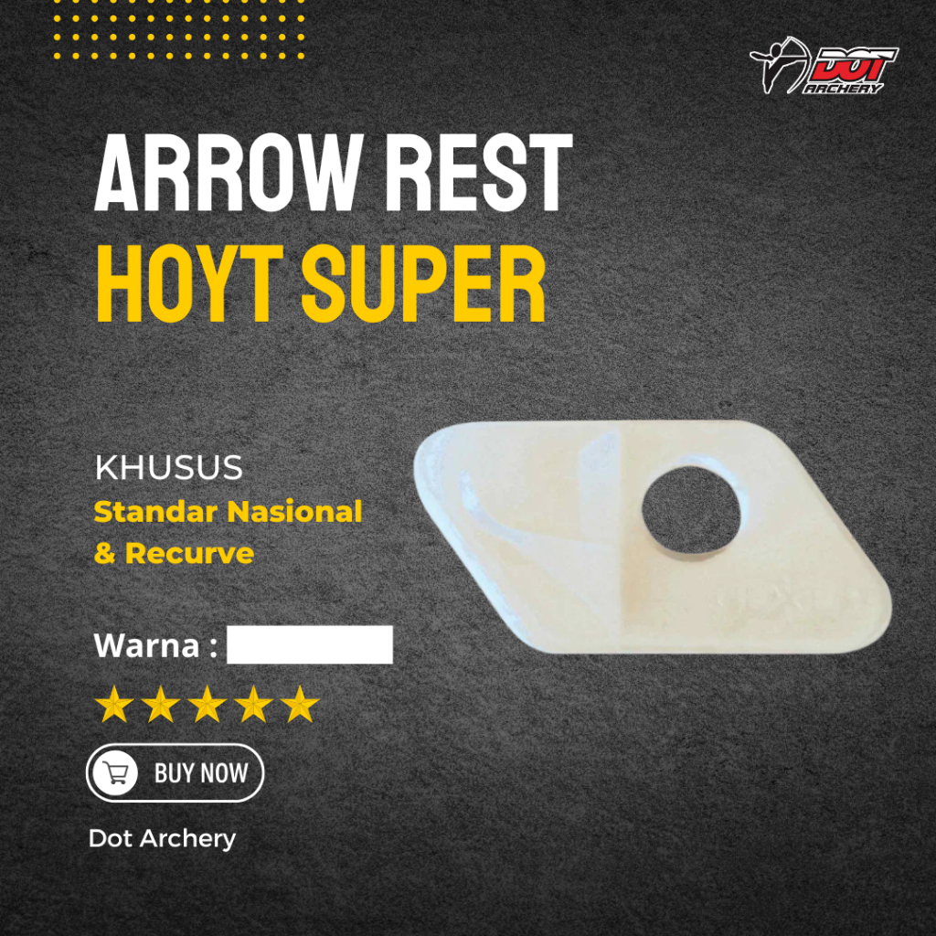 Arrow Rest Panahan | Arrow Rest HOYT Original | Arrow Rest Busur Recurve & Standar Bow