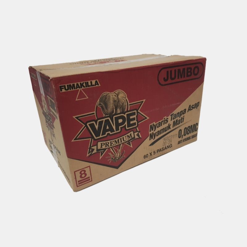 obat nyamuk / obat nyamuk bakar / vape premium [ 1 Karton Isi 60 ] obat nyamuk elektrik