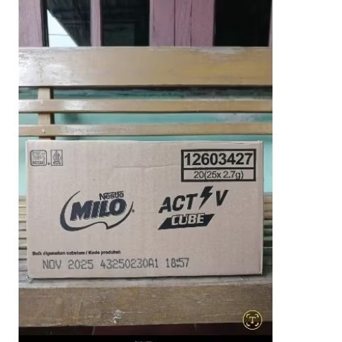 

Milo Active cube isi 25 kemasan 1 karton