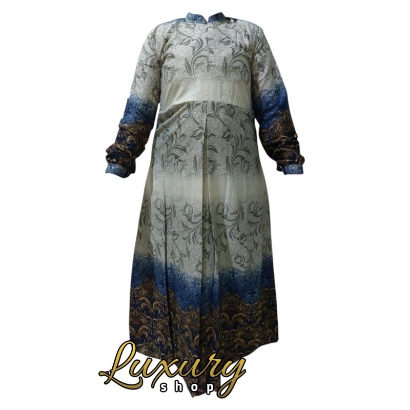 GAMIS BATIK DOBBY SEMI SUTRA PREMIUM