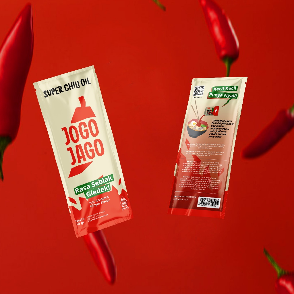 

PROMO!!! Super Chili Oil Rasa Seblak Gledeek Jogojago Pedas 10g Instan Sachet