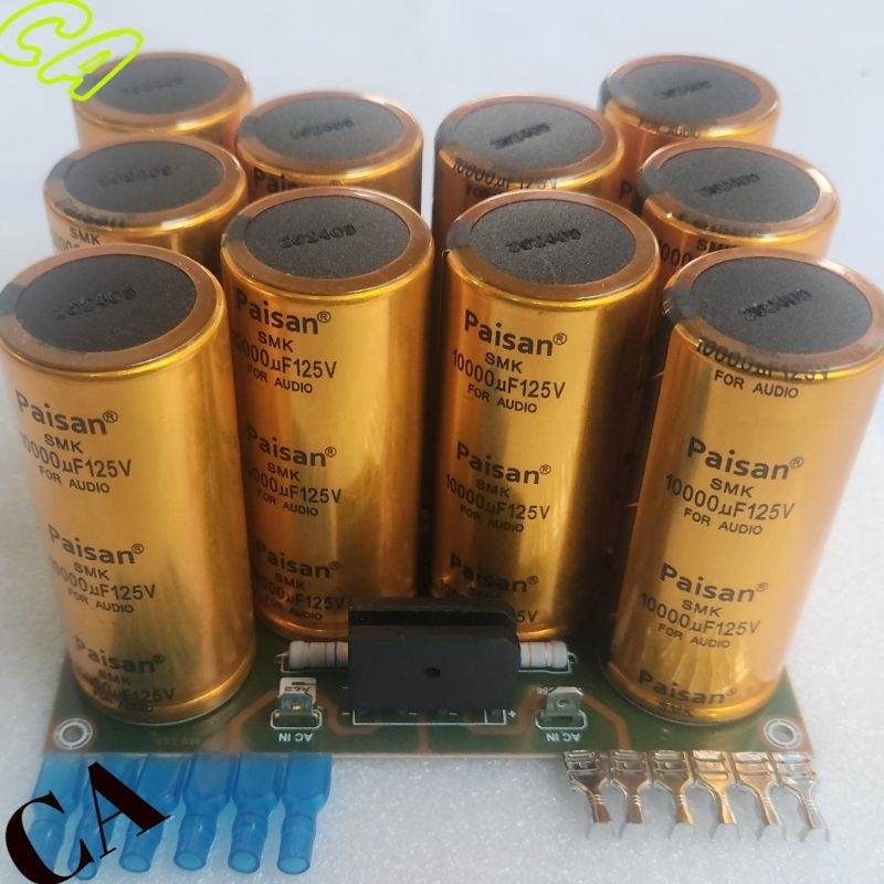 KIT PSU 10 ELCO PAISAN 10000uf 125V LENGKAP BERKUALITAS
