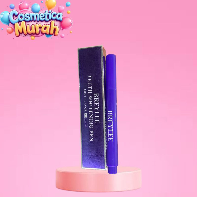BREYLEE TEETH WHITENING PEN MINT FLAVOR - PEMUTIH GIGI BREYLEE
