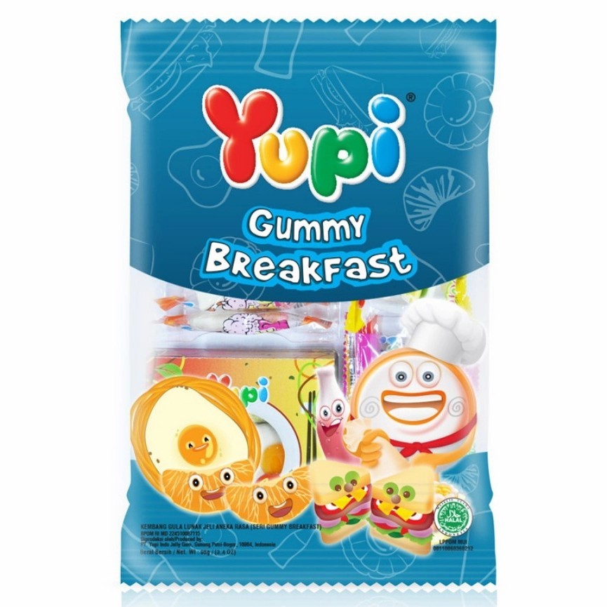 

Yupi Gummy Breakfast 92 gr