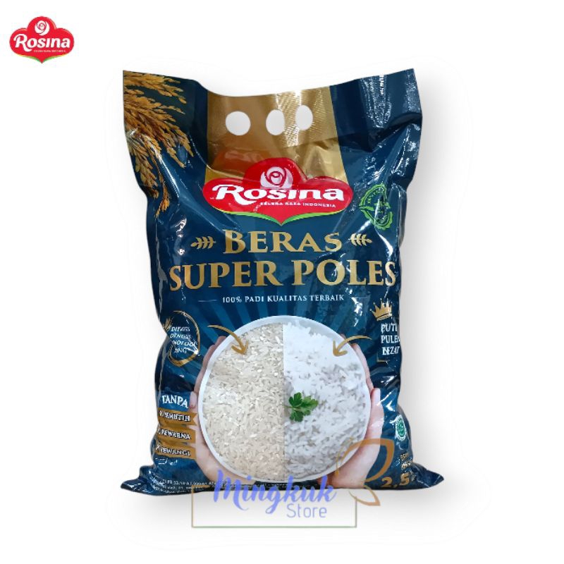 

Rosina Beras 2,5kg - Beras Rosina Premium 2,5 kg