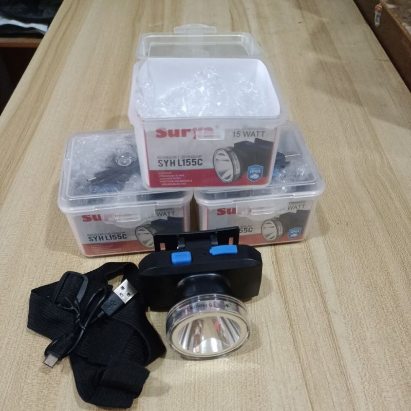 senter kepala surya syhl155c 15watt
