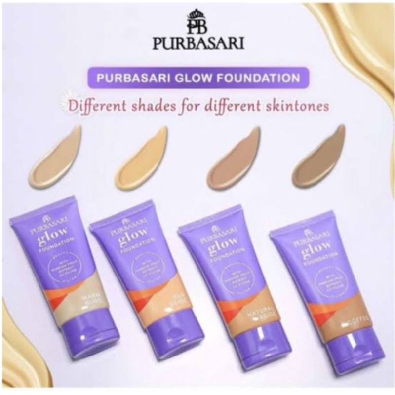 purbasari glow foundation