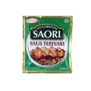 

AJINOMOTO SAUS TERIYAKI / TIRAM SAORI PACK 10x22 ML