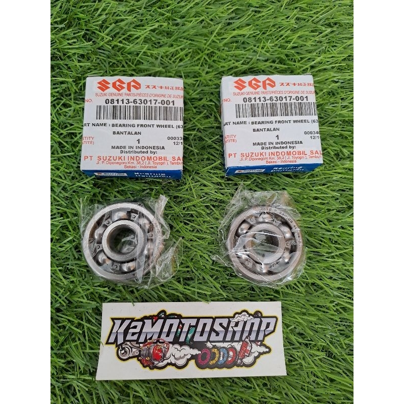 Bearing 6301 Klaher Roda Depan Bearing Front Wheel Satria Fu Karbu Satria Fu FI Injeksi Raider FI SG