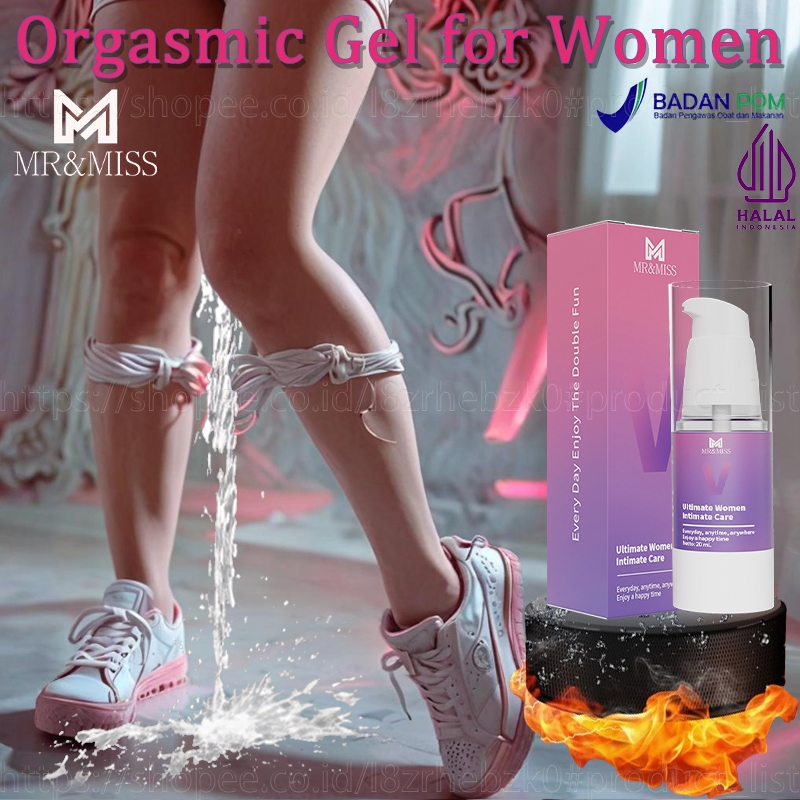 [BPOM] Obat perangsan seksual wanita Orgasmic gel for woman Pelicin hubungan intim Gel pelumas vagin