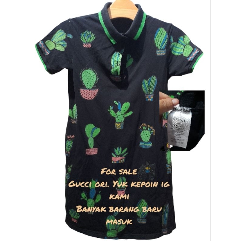 preloved kaos brand gucci