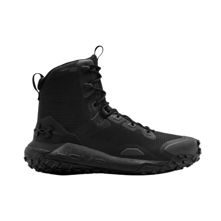 Sepatu Under Armour HOVR Project Rock 2 Mid Black Original Guarantee