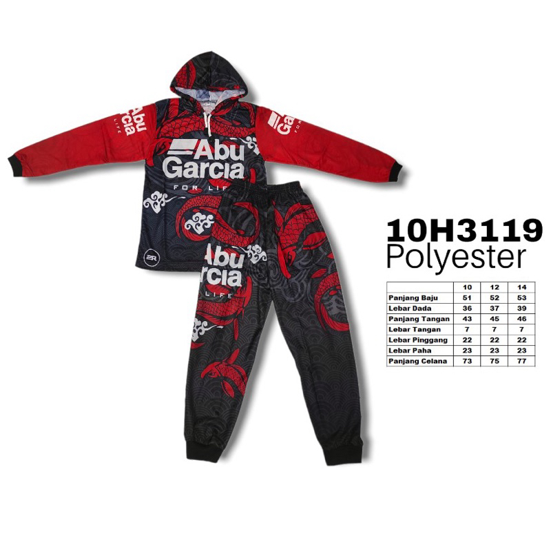 Jersey Mancing Anak / Baju Mancing Anak