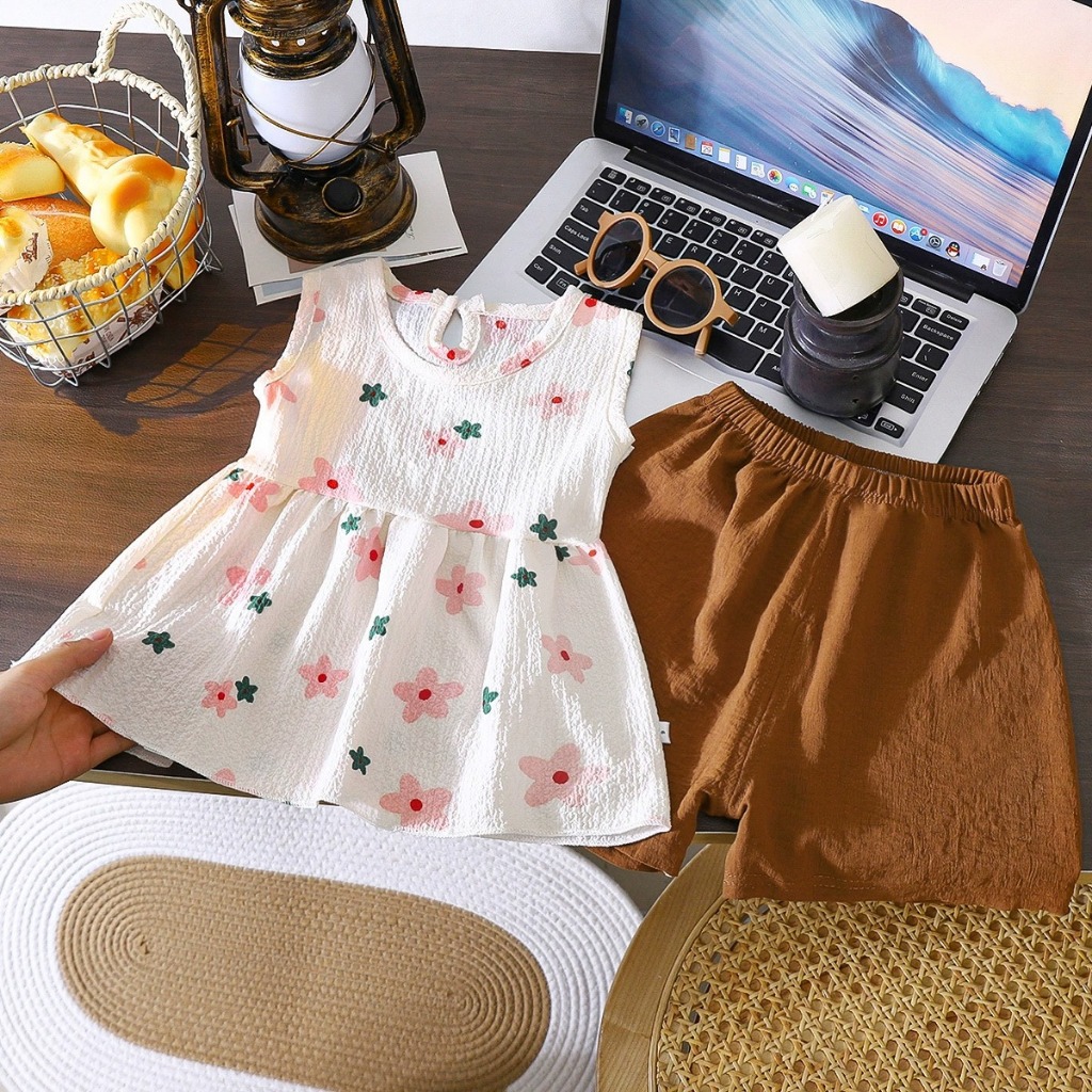 SET Baju Bayi Anak / Setelan Perempuan Fashion Korea