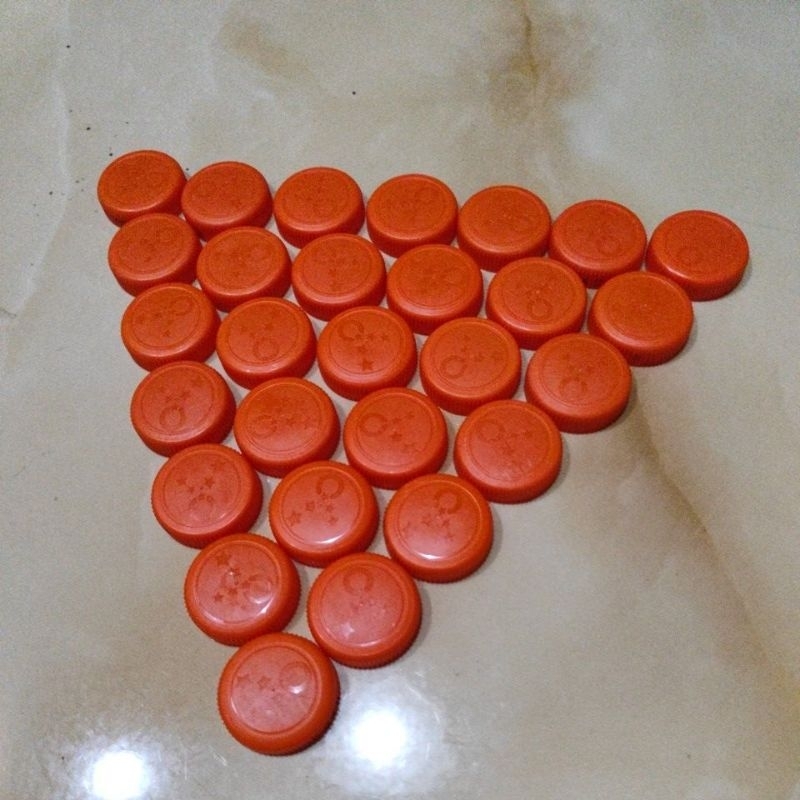 Tutup Botol Bekas Cleo Tanggung 100 Pcs Cuci Bersih