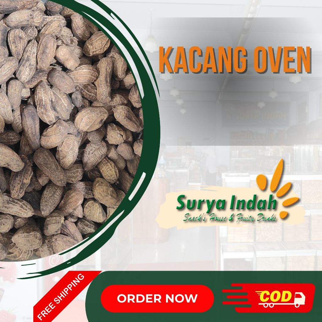 

KACANG KULIT OVEN KWALITAS PREMIUM 100GR SURYA INDAH JOMBANG