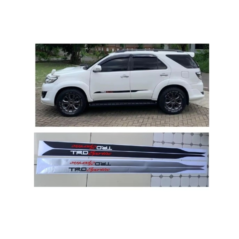 Sticker List Body Mobil Toyota Fortuner Universal