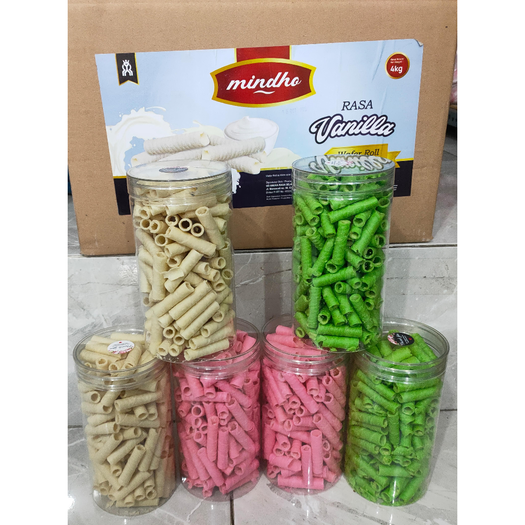 

Astor Mini Rasa Vanilla / Strawberry / Pandan / Coklat Kemasan Toples 1 Liter - Astor Mindho