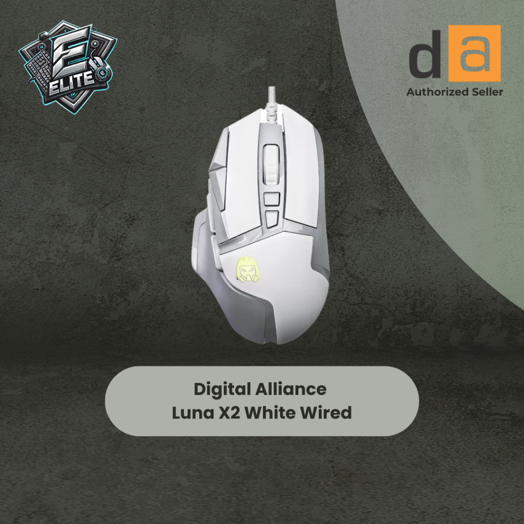 Digital Alliance  Luna X2 White Wired