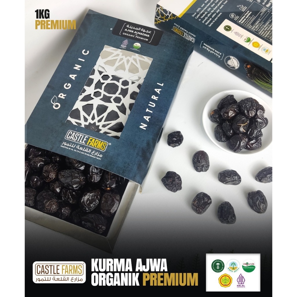 

KURMA AJWA CASTEL FARM 1 KG