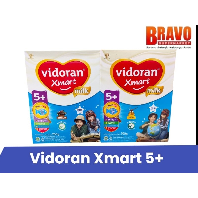 

Vidoran Xmart 5+ All Variant 700gr,350gr - Susu Pertumbuhan Anak Usia 5 - 12 Tahun