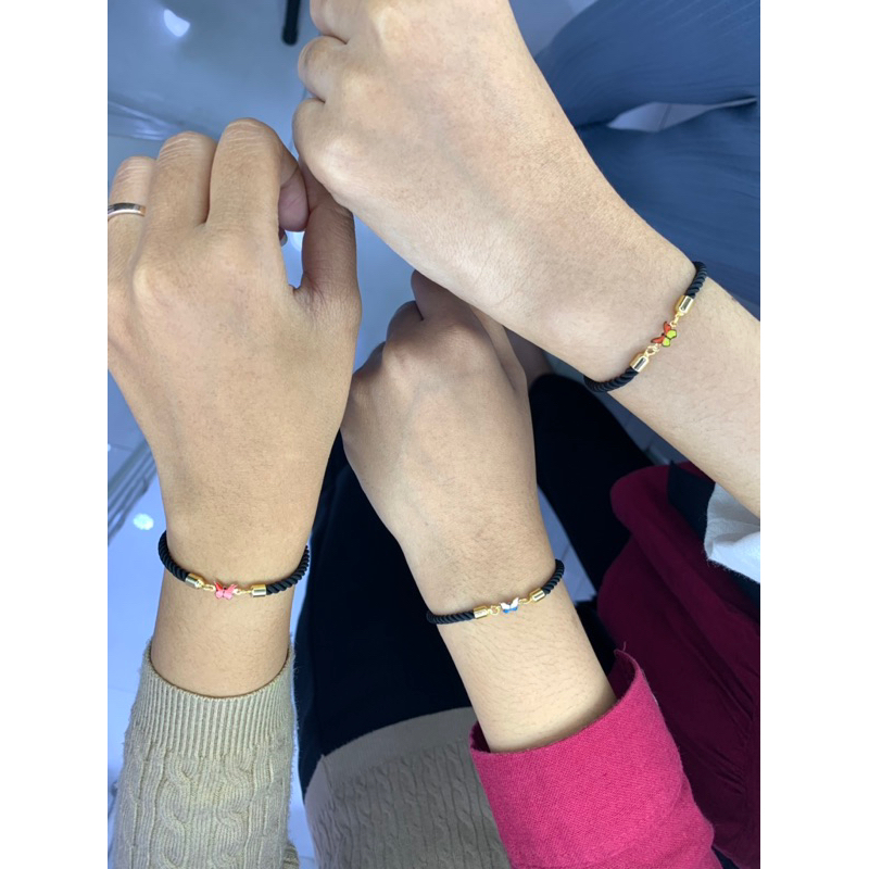 Gelang Tali Liontin Emas Berat Ringan Kadar 8karat/375%