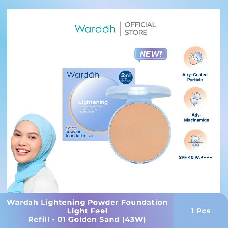 Wardah Lightening Powder Foundation Refill