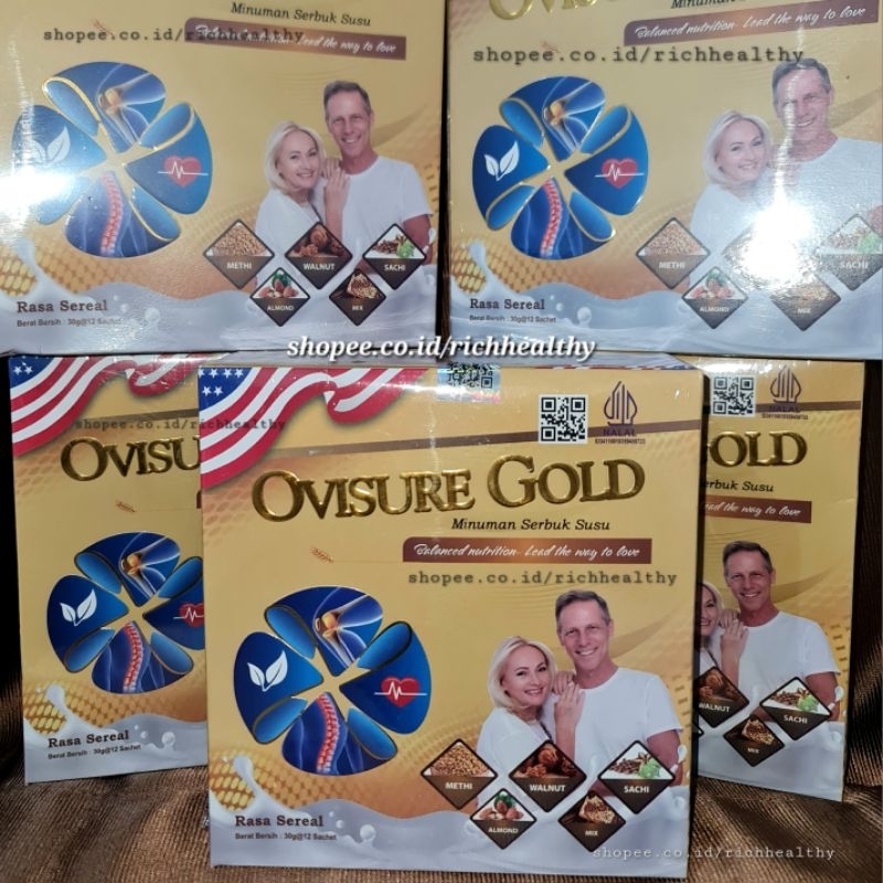 

SUSU OVISURE GOLD 100% ASLI KEMASAN BARU 2025 KESEHATAN TULANG SENDI & OSTEOPOROSIS DIABETES