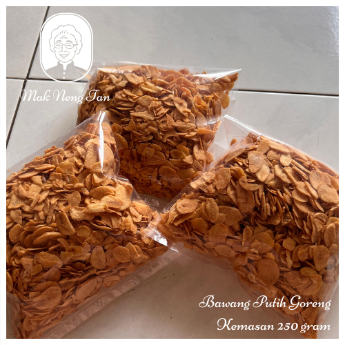 

MAK NENG TAN - Bawang Putih Goreng Original Tanpa Pengawet Kemasan 250gr / Bawang Putih Goreng /Bawang Putih Goreng Premium / Bawang Putih / Premium Fried Garlic