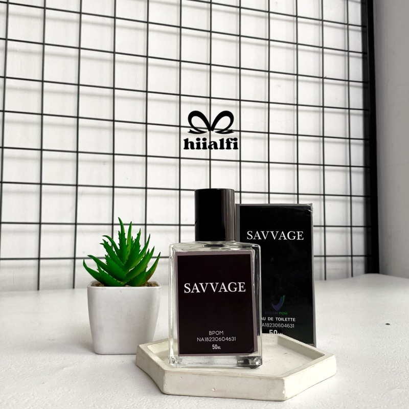 Parfum Cowok Savage Tambahan Hampers isi kado