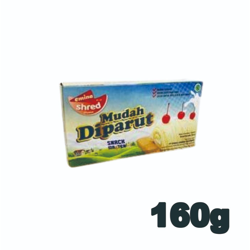 

EMINA BLOCK CHEES SHREED 160GR - EMINA KEJU BLOCK 160GR