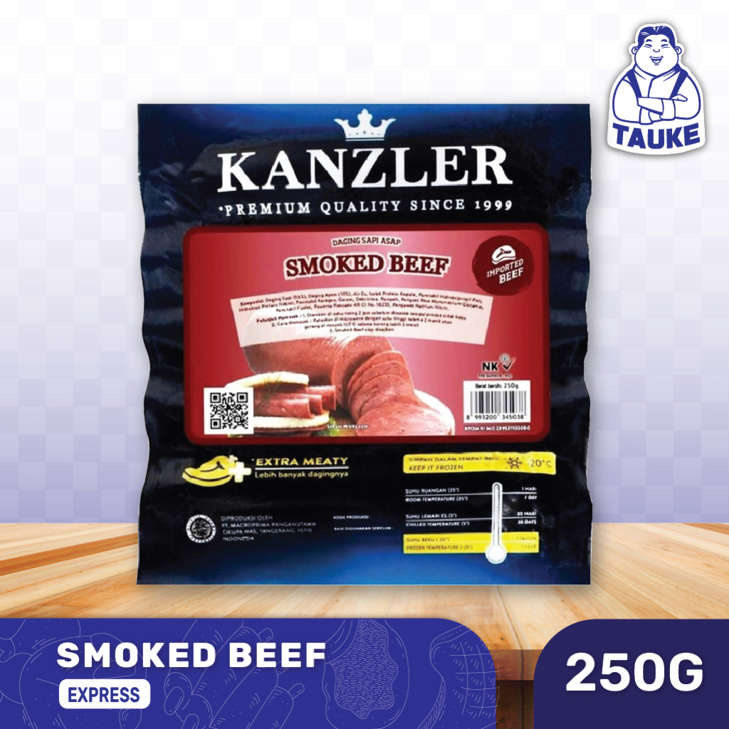 

Kanzler Smoked Beef Round 250gr