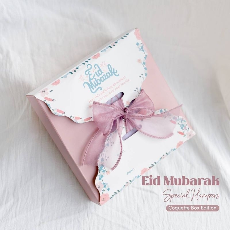 

Eid Mubarrak sepecial Hampers Lebaran Motif Edition FREE BOX