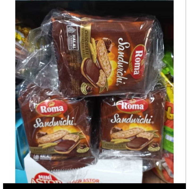 

Roma Sandwichi 20 Gram 1 Pack Isi 10 Pcs