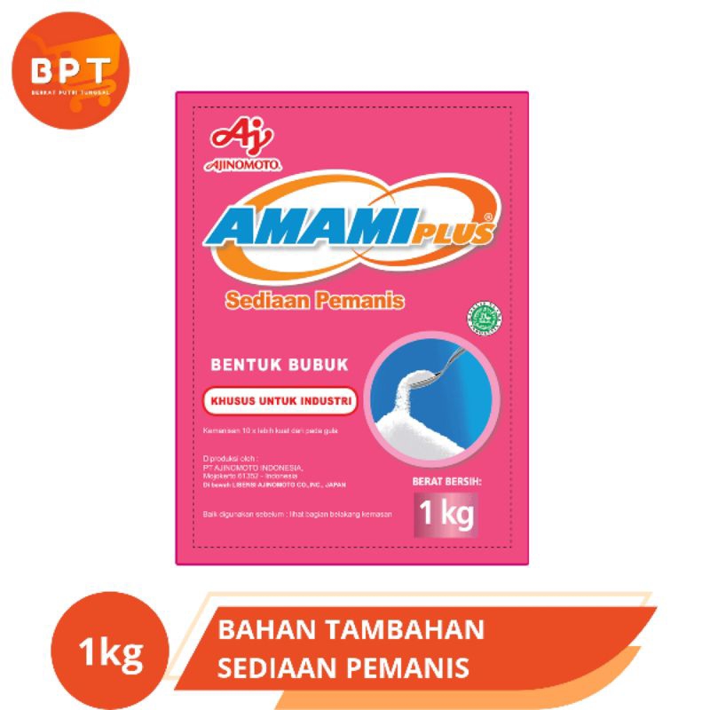

Amamiplus Ajinomoto 1 kg (Pemanis Makanan)