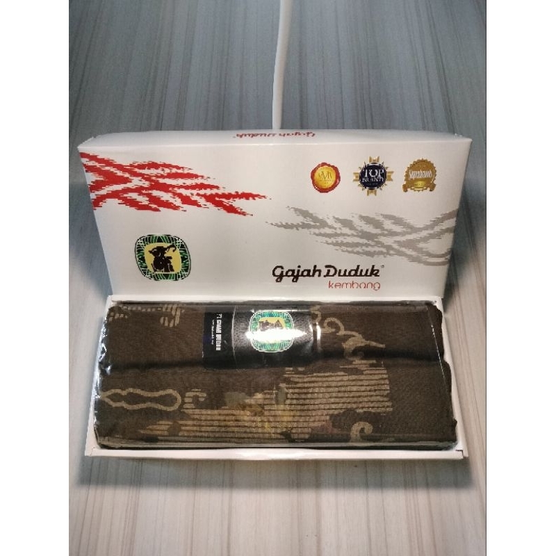 Sarung GAJAH DUDUK Kembang Dewasa / Kain Sarung Gajah Duduk Kembang