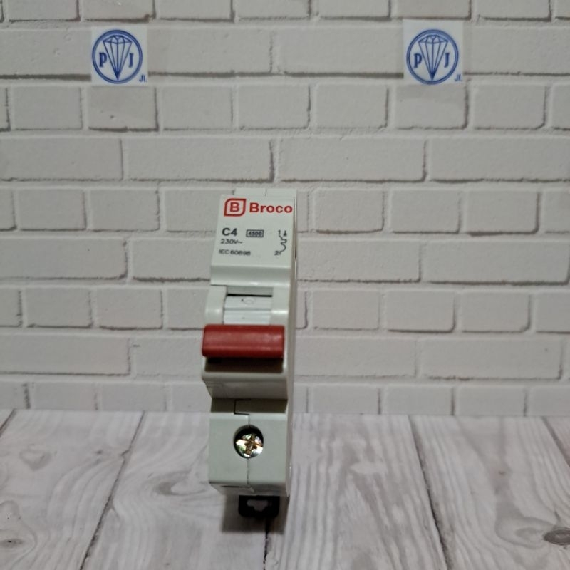 Mcb Broco 1P 4A / Mcb 4A Broco