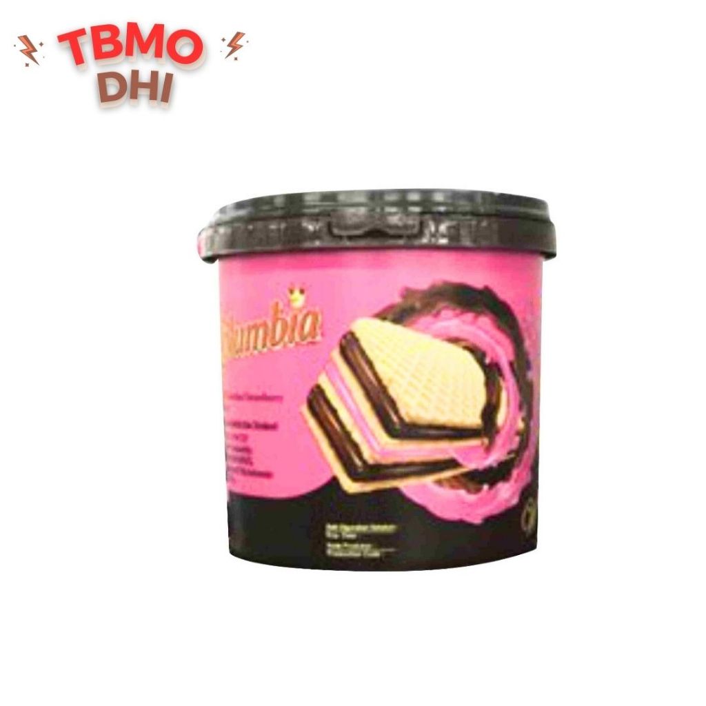 

TBMO Wafer Krim Columbia Coklat Stroberi 250gr