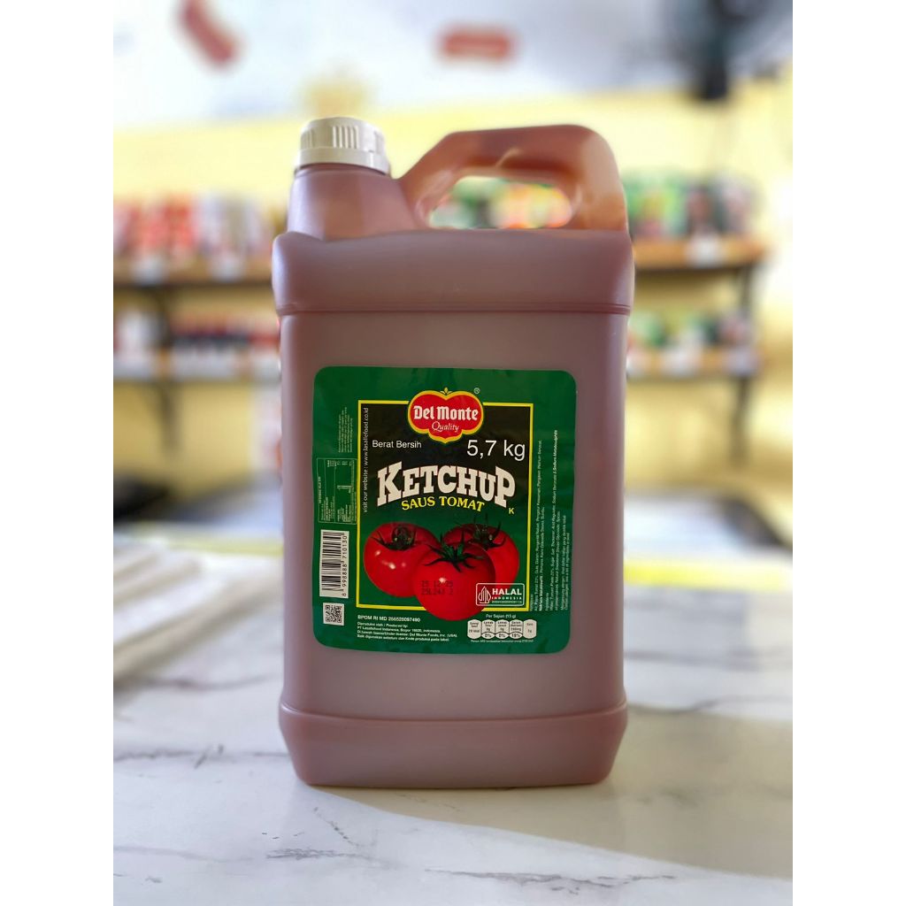 

Del Monte Tomato Ketchup Galon 5,7kg I Saus Tomat