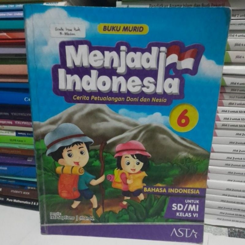 BUKU MURID MENJADI INDONESIA -BAHASA INDONESIA UNTUK SD/MI KELAS 6-VI
