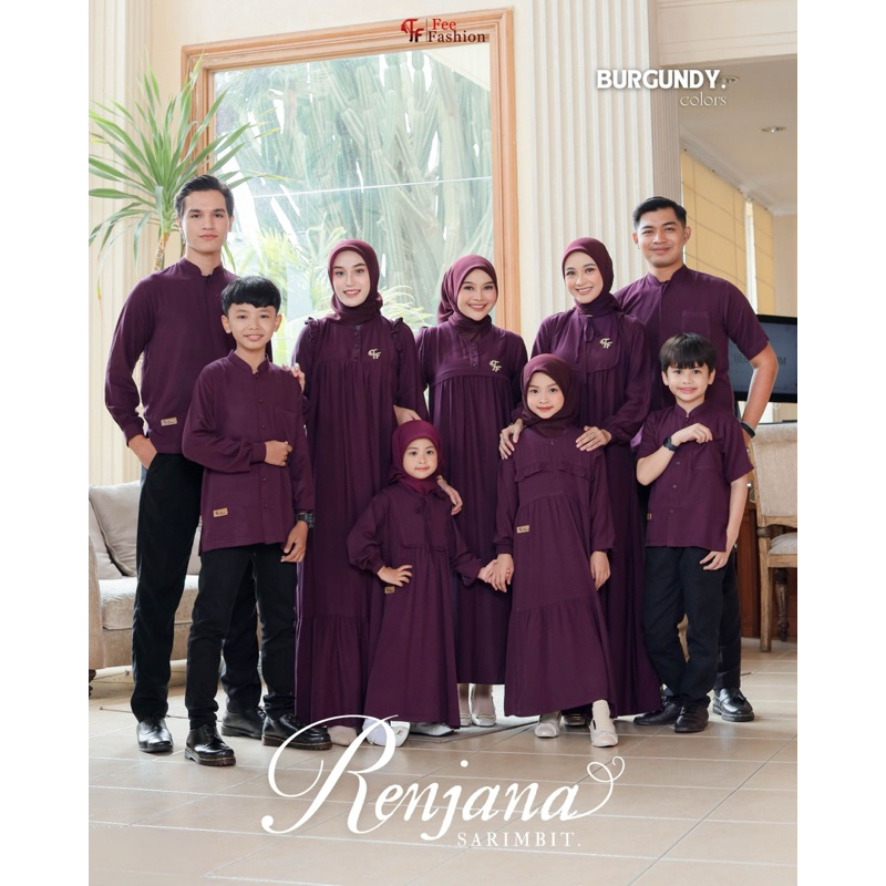 RENJANA SARIMBIT, sarimbit fee fashion, Sarimbit polos, couple keluarga, couple lebaran