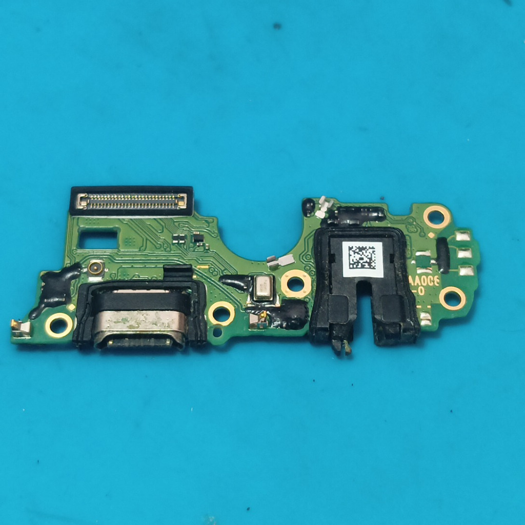 Konektor Cas Original Oppo A54 CPH2239 Papan Cas Oppo A54 Original Copotan Board Charge Oppo A54 4G 