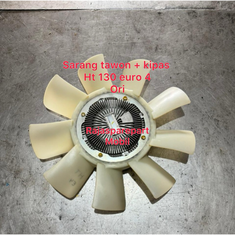 kipas radiator canter euro 4 + sarang tawon original