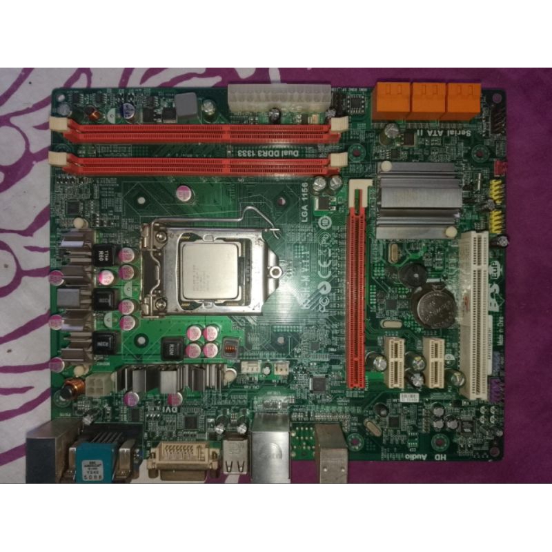Paket Mobo + processor core i7