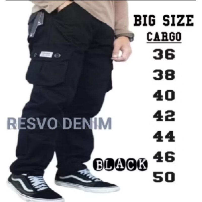 CARGO/PDL CELANA JUMBO BIG/SIZE 37 - 50 || CELANA PANJANG PRIA [COD]